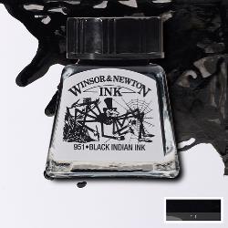 [73.5001] Ink Winsor Newton 14ml (030 černá)