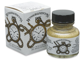 [73.5051] Ink Winsor Newton 30ml – 283 gold