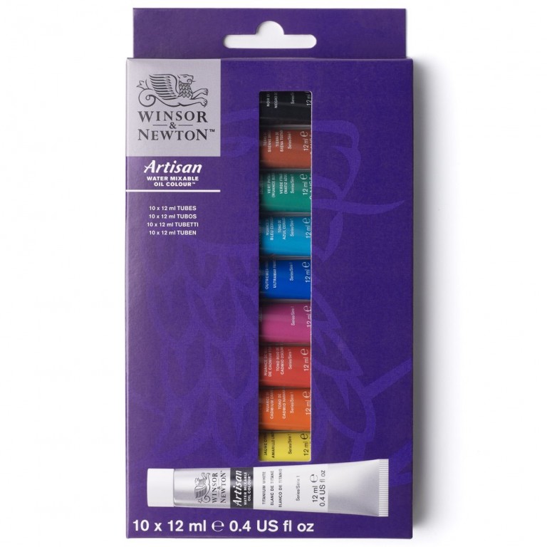 [73.1491] Set of water-based Artisan oil paints 10x12ml