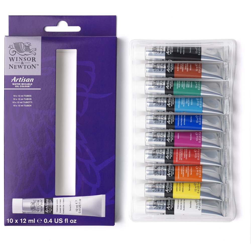 [73.1491] Set of water-based Artisan oil paints 10x12ml