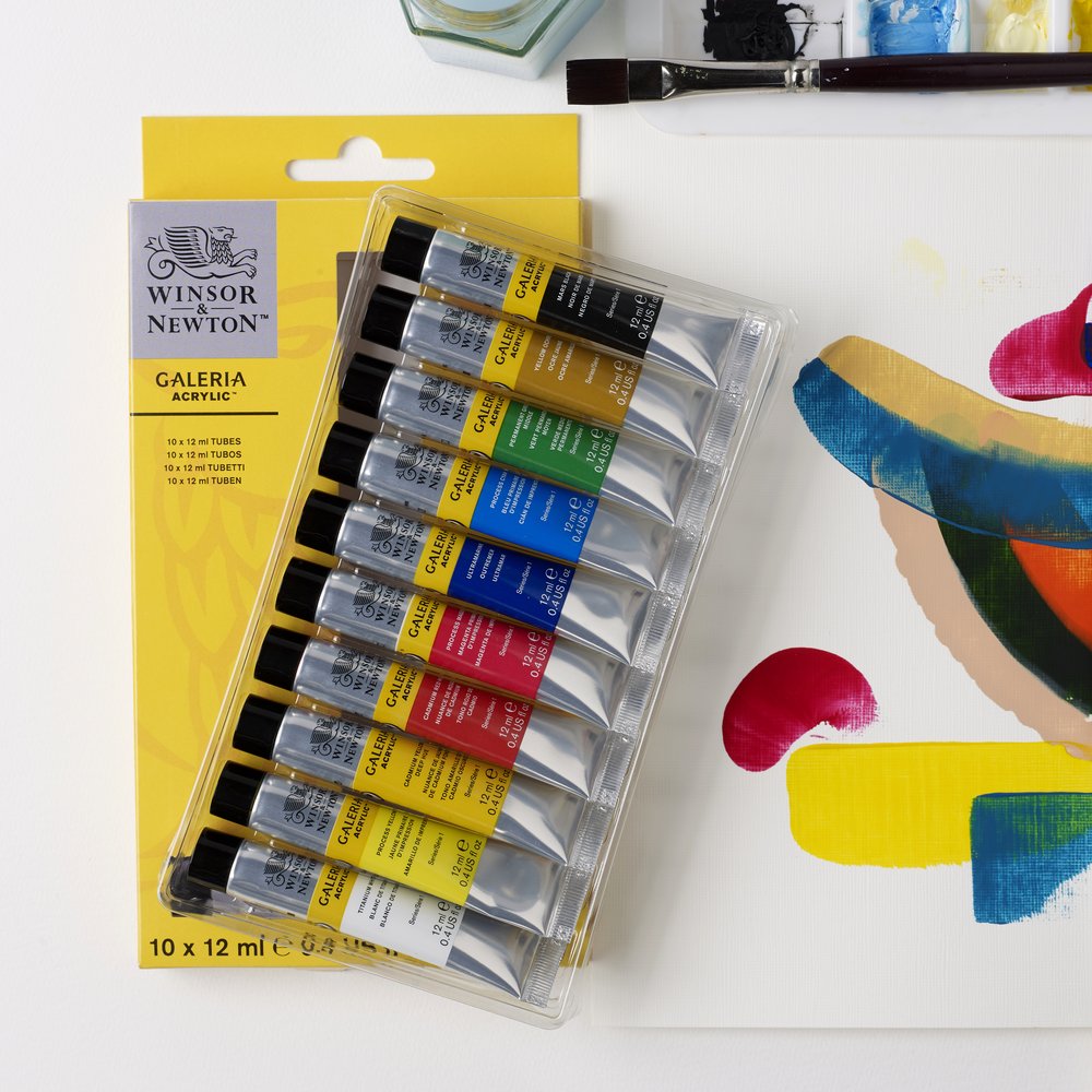 [73.2299] Galeria acrylic paint set 10x12ml