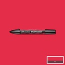 Štětečkový oboustranný popisovač Promarker – R666 red