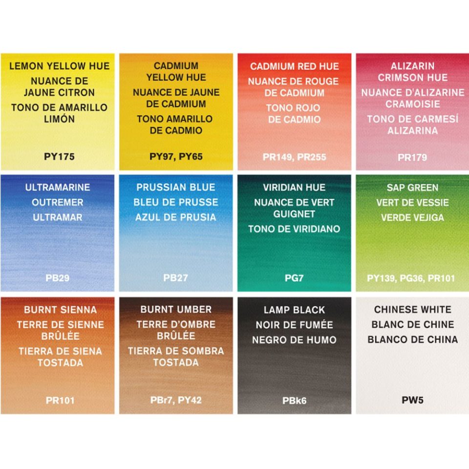 [73.3982] Cotman field box watercolor paint set