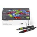 [73.5594] Set of Promarker brush markers 48 pcs Winsor Newton