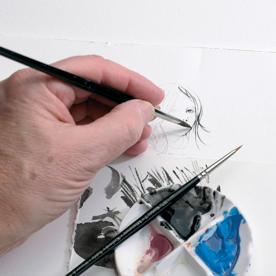 Winsor & Newton 7 series Kolinsky brush