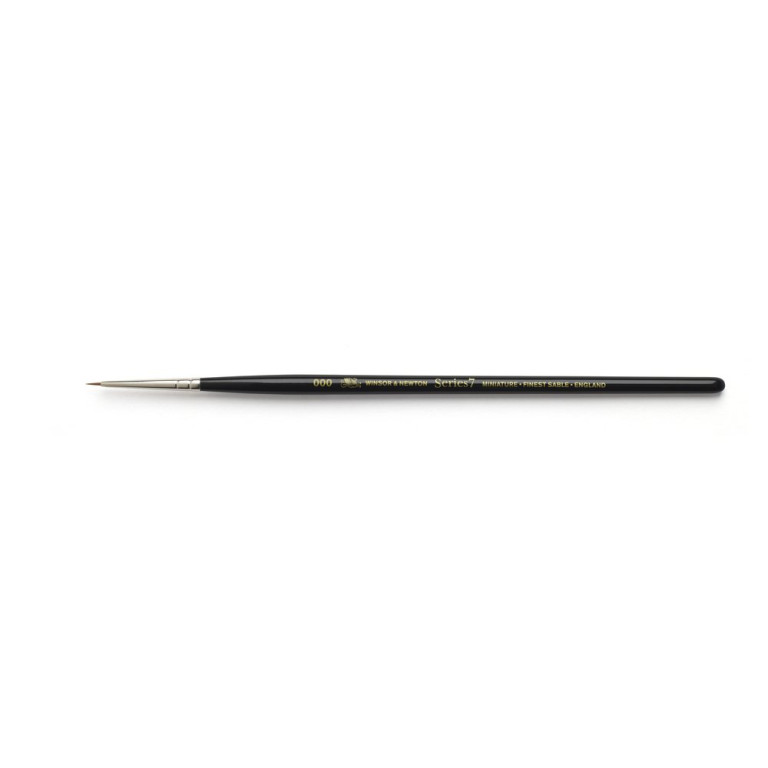 [73.6182] Winsor Newton 7 series miniature watercolor brush (000)