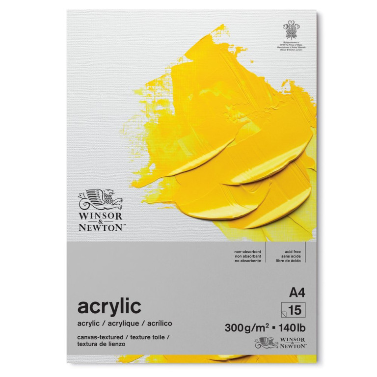 [73.7290] Acrylic W&N A4 300g pad