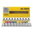 [73.2293] Set of acrylic paints Galeria 10x60ml