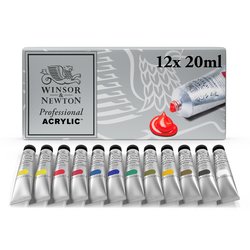 [73.2899] Set of acrylic paints W&N Professional 12x20ml