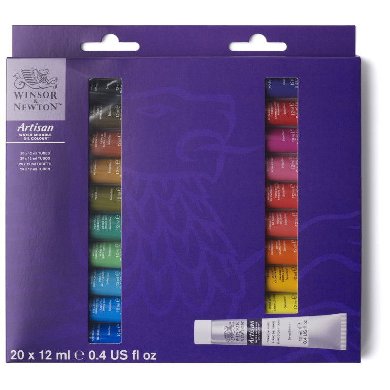 [73.1493] Set of water-based Artisan oil paints 20x12ml