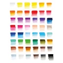 [73.4984] Set of watercolor coloured pencils W&N 48 pcs