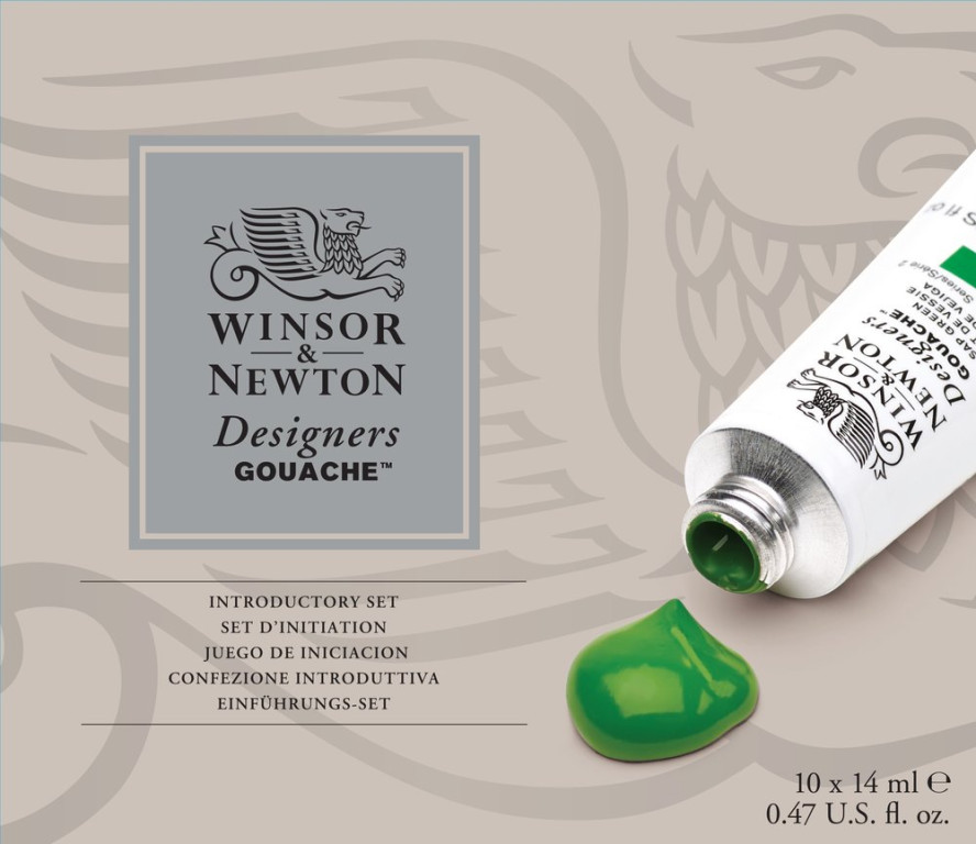 [73.5148] Set of gouache paints W&N Intro set 10x14ml