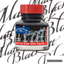 Calligraphy ink W&N 30ml – 030 Mat Black