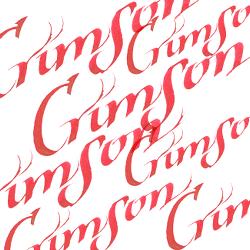 Calligraphy ink W&N 30ml – 203 Crimson