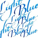 [73.6014] Calligraphy ink W&N 30ml (350 Light Blue)