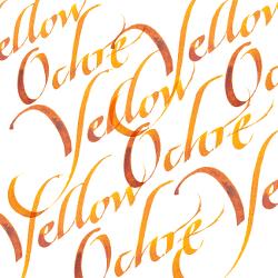 [73.6019] Calligraphy ink W&N 30ml (744 Yellow Ochre)