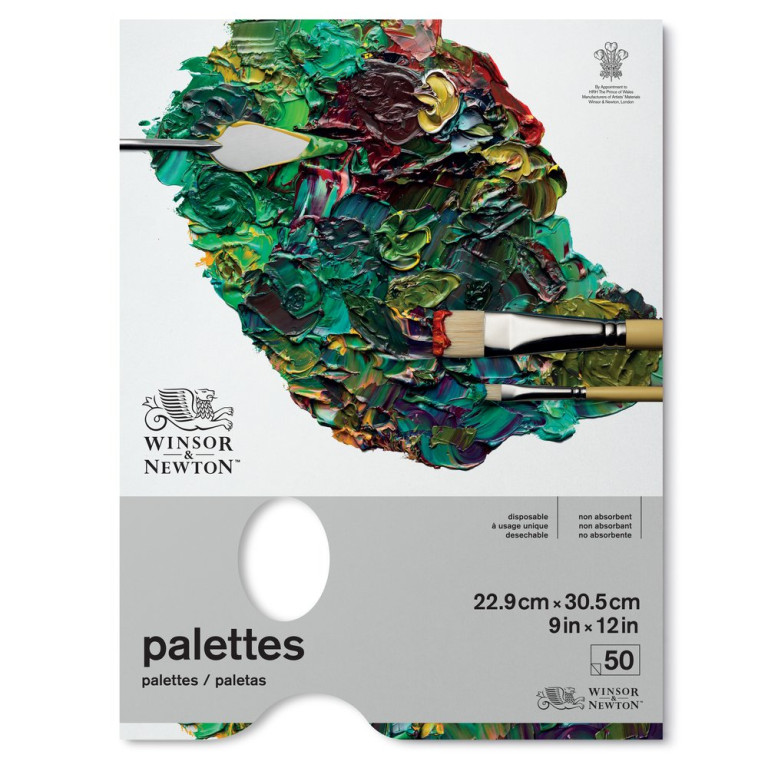 [73.7311] Paper palette W&N Tear Of 23x31cm 50 sheets