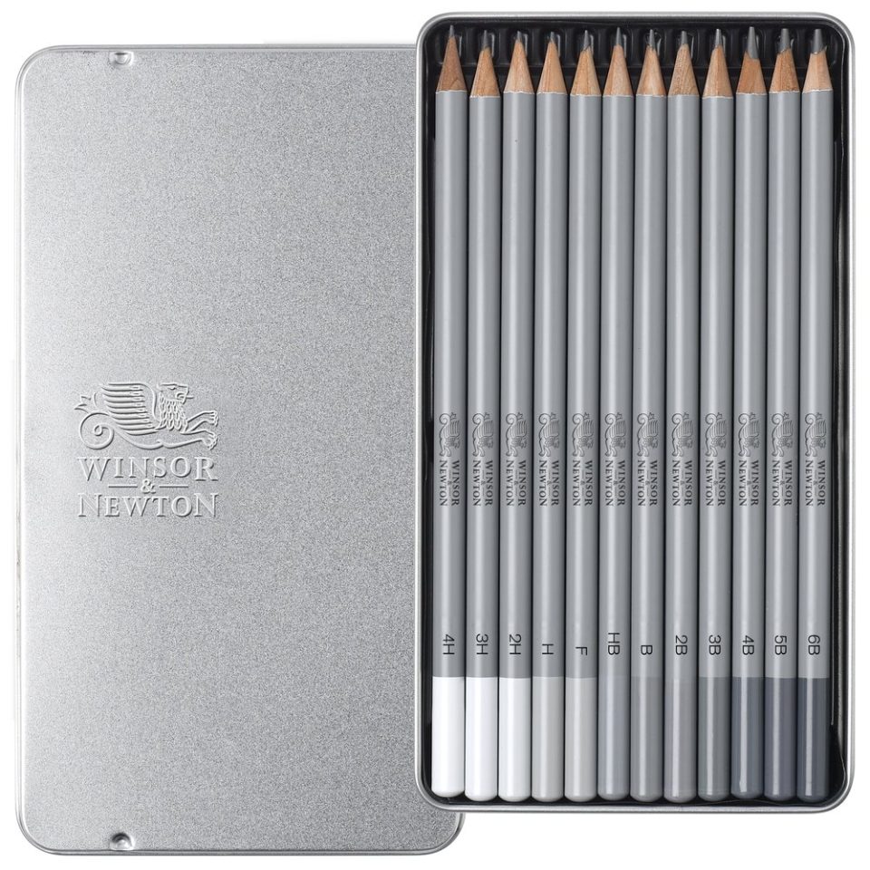 [73.5934] Pencil set WN 12 pcs Collection Graphite
