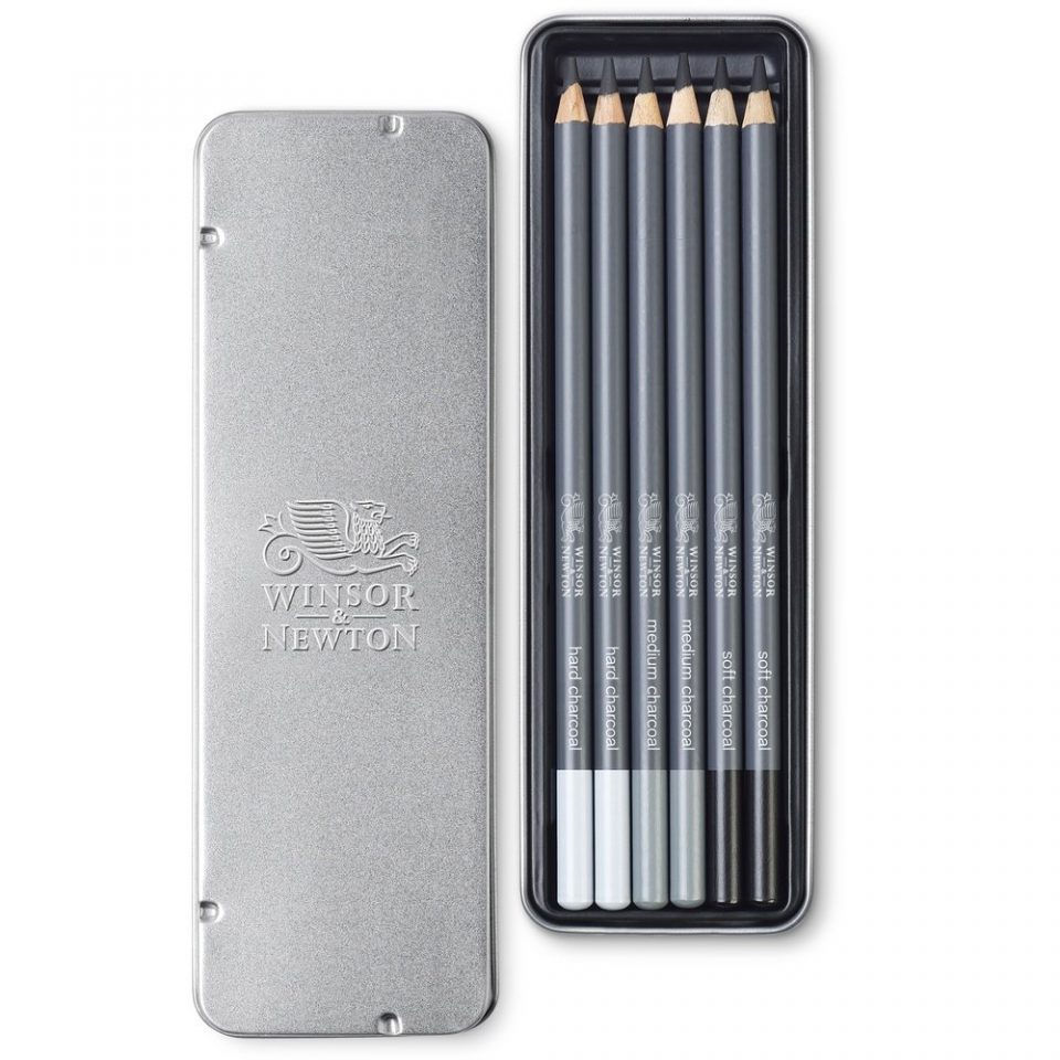 [73.5928] Pencil set WN 6 pcs Charcoal Pencils