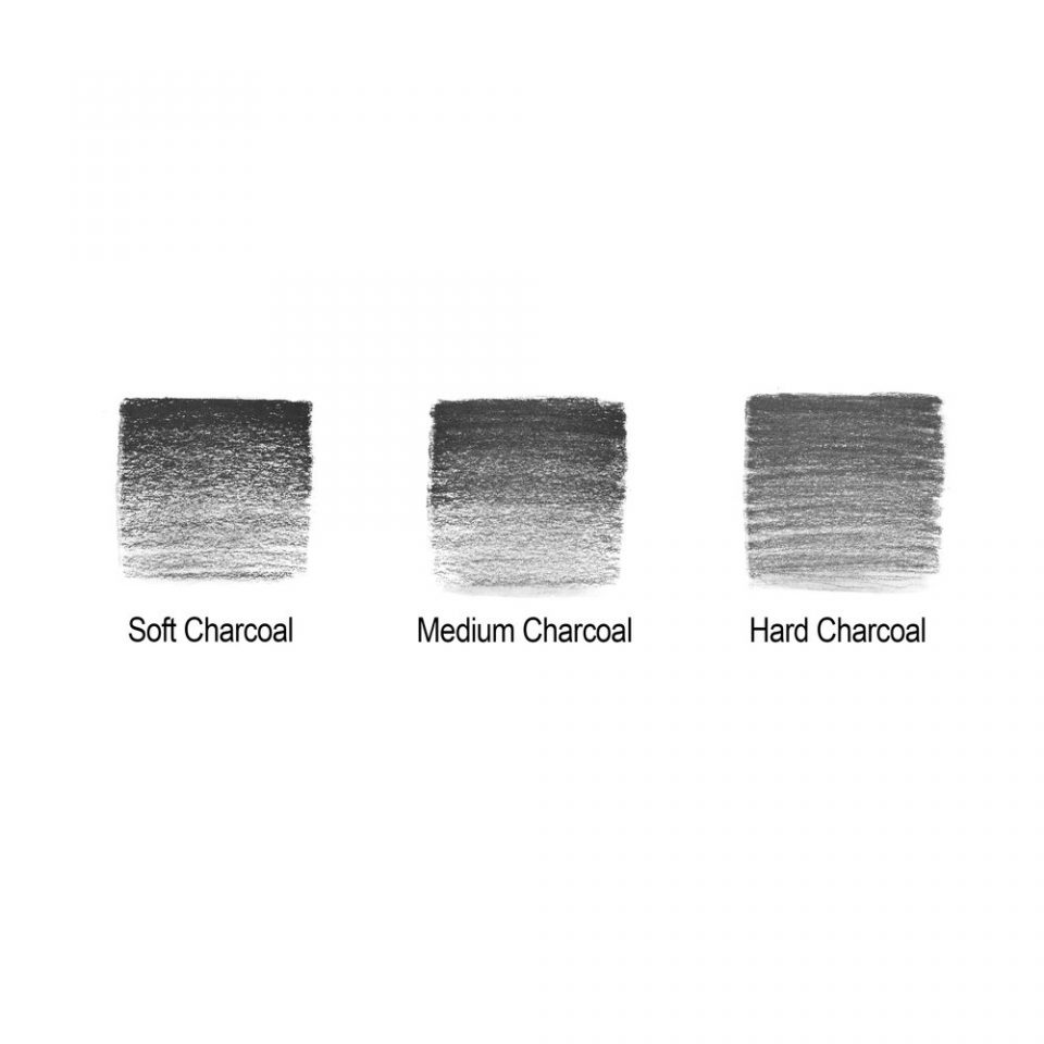 [73.5928] Pencil set WN 6 pcs Charcoal Pencils