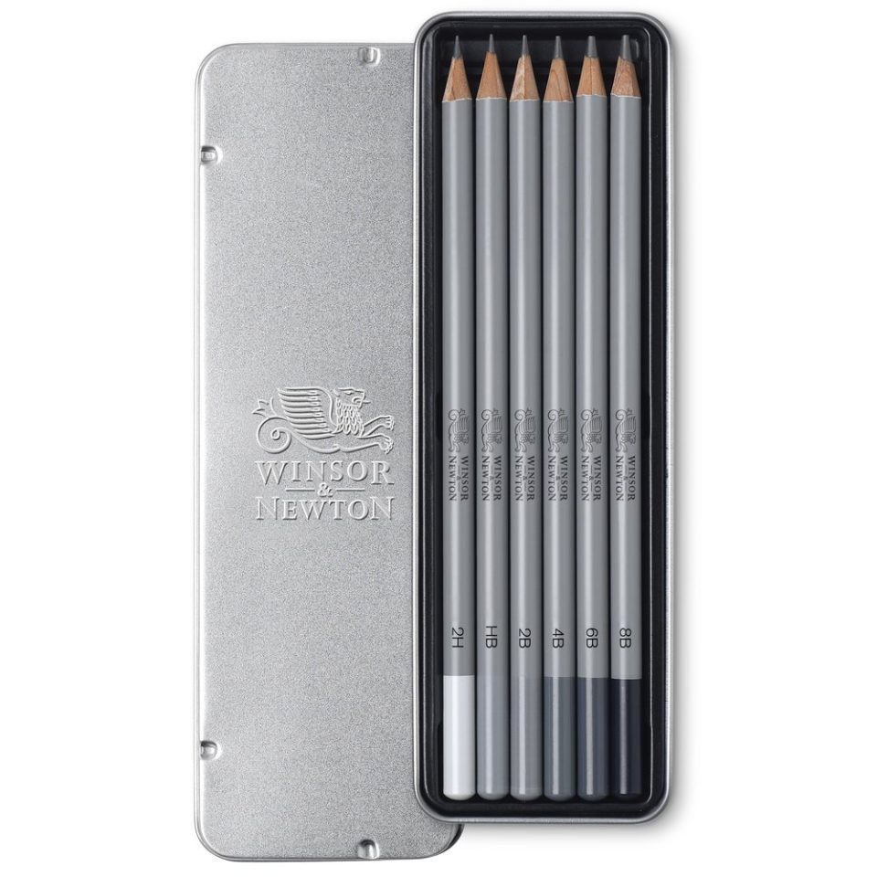 [73.5932] Pencil set WN 6 pcs Graphite Pencils