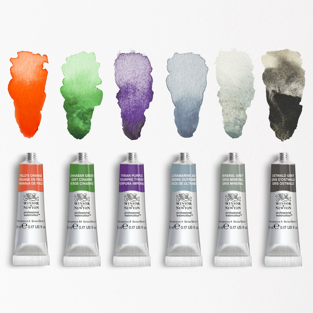 [73.4925] Revival Collection W&N Watercolour Paint Set 6x5ml