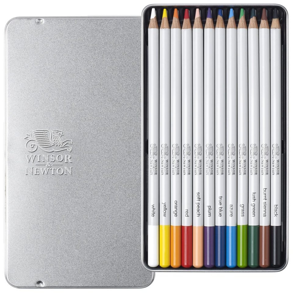 [73.5929] Set coloured pencils WN Collection 12 pcs in a metal box