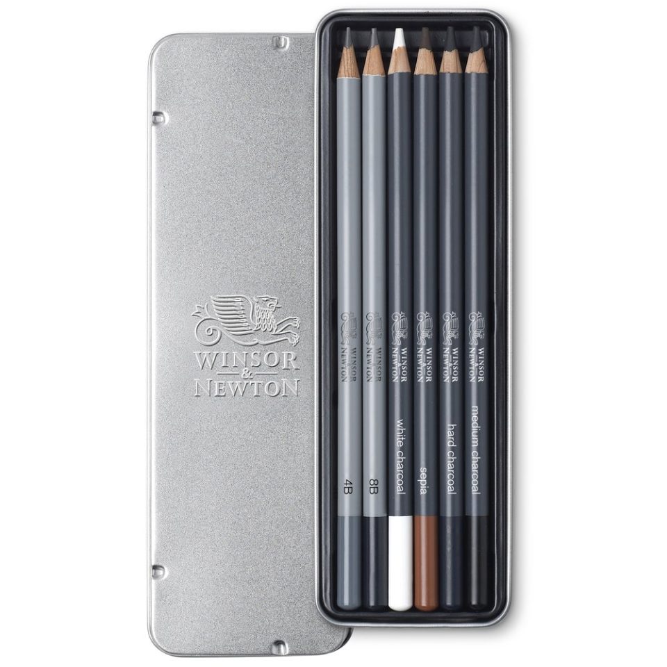 [73.5936] Set of WN 6-piece Collection Sketching pencils