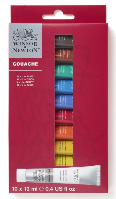 [73.1197] Set of gouache paints W&N 10x12ml