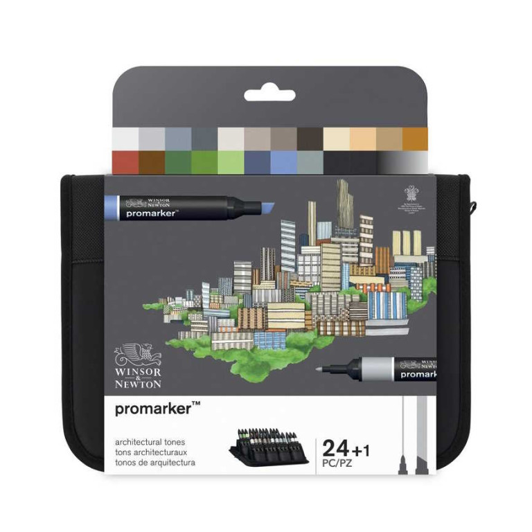 [73.5918] Set of markers WN Promarker 24 pcs Architecture