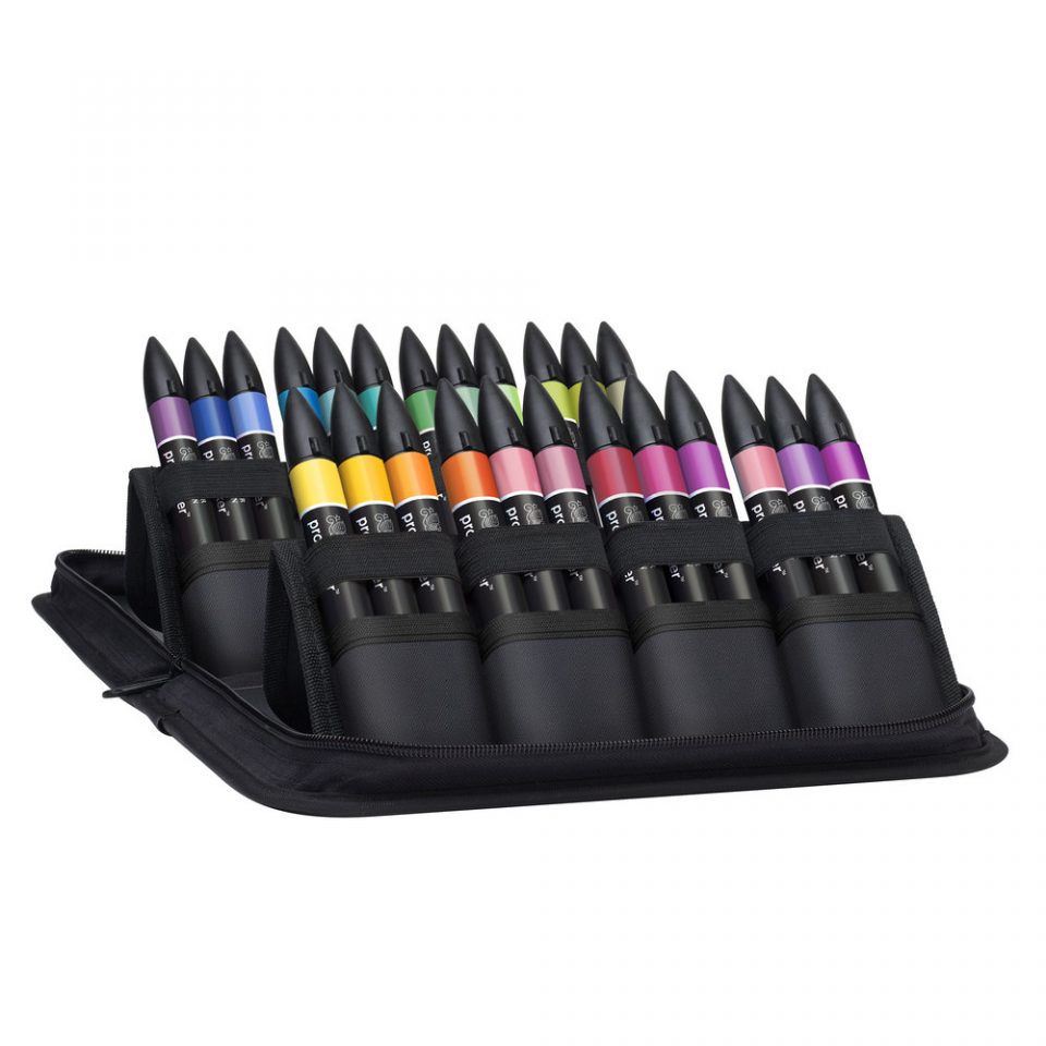 [73.5901] Set of markers WN Promarker 24 pcs Wallet Student designer