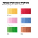 [73.5907] Set of markers WN Promarker 6 pcs Mid Tones