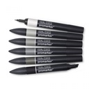 [73.5917] Set of markers WN Promarker 6 pcs Neutral Tones