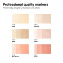 [73.5909] Set of markers WN Promarker 6 pcs Skin Tones 1
