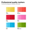 [73.5927] Set of markers WN Promarker Fluorescent 6 pcs