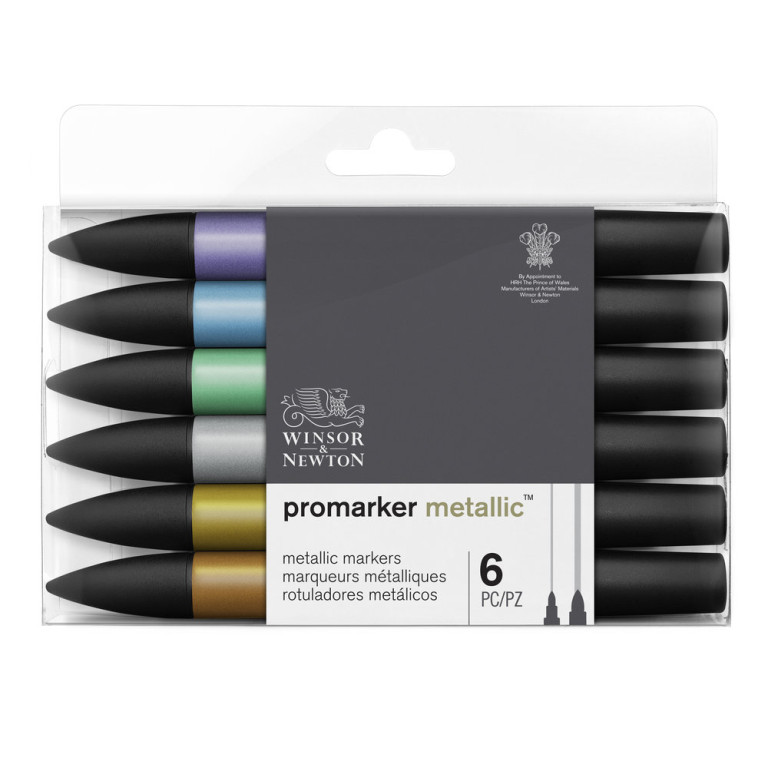 [73.5923] Set of markers WN Promarker Metallic 6 pcs