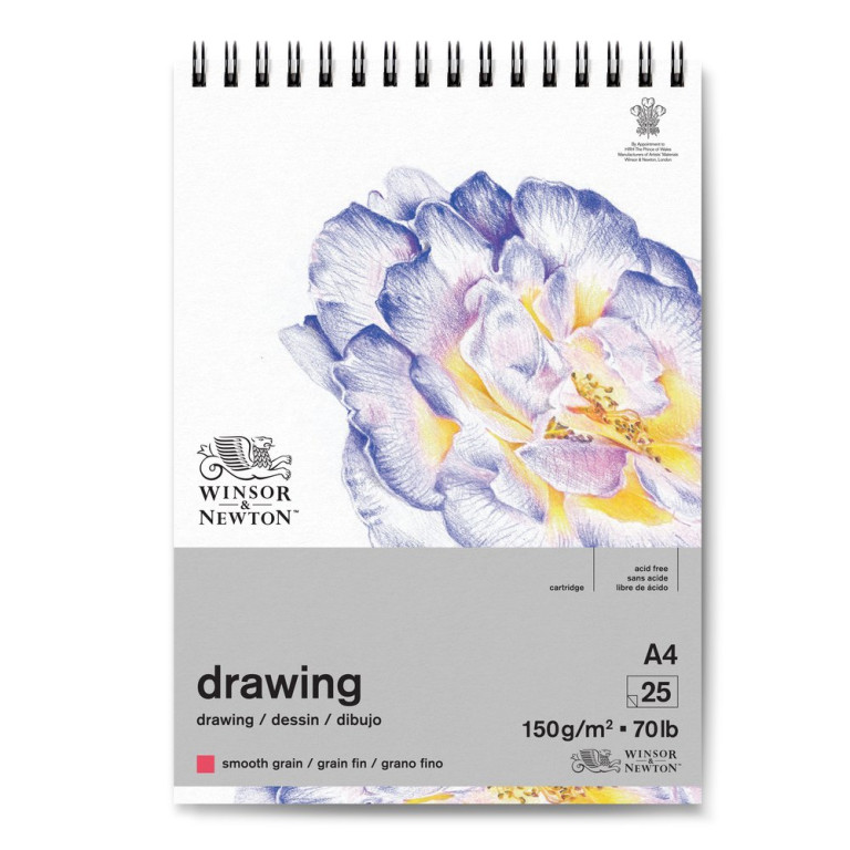 [73.7332] Sketch pad W&N Drawing pad smooth A4 150g