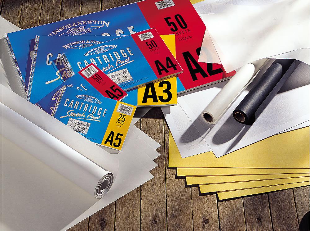 [73.7371] Sketchbook W&N Cartridge A3 50 sheets 110g