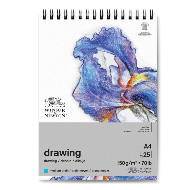 [73.7335] Sketching pad W&N Drawing pad medium A4 150g