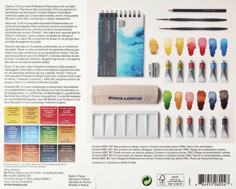 [73.4936] W&N Watercolour Set – Studio Case