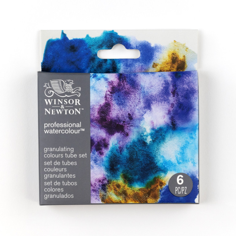 [73.4927] Watercolour paint set W&N 6x5ml – Granulation