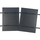 [B30.2054] Binding black A4 drawing boards