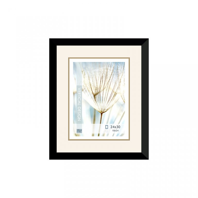 [20.8611] Wooden frame Definito black – 24x30cm