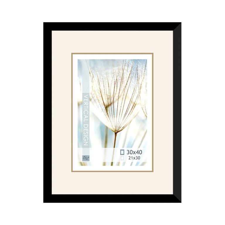 [20.8612] Wooden frame Definito black – 30x40cm