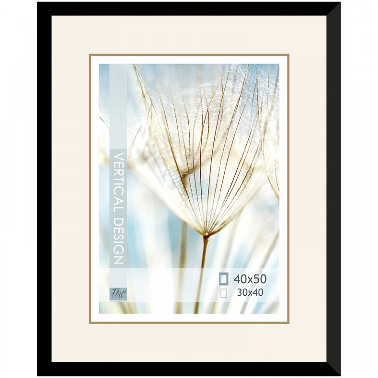 [20.8613] Wooden frame Definito black – 40x50cm