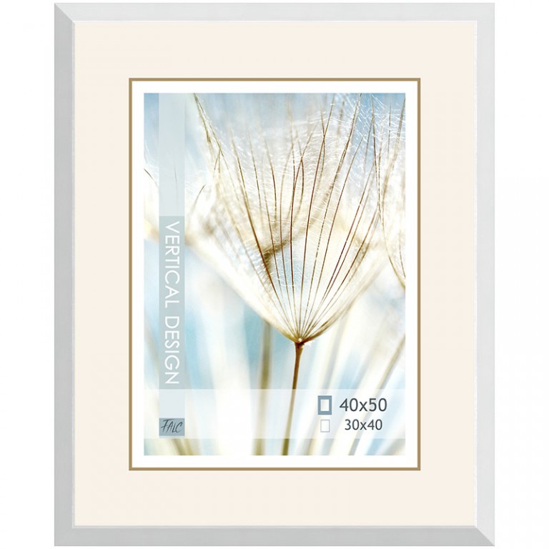 [20.8623] Wooden frame Definito white – 40x50cm
