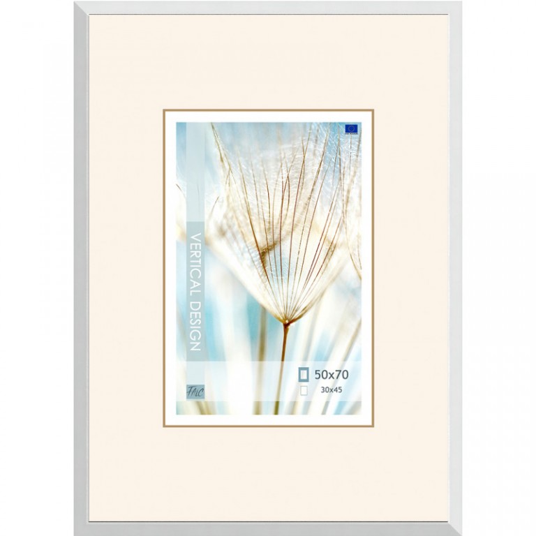 [20.8624] Wooden frame Definito white – 50x70cm