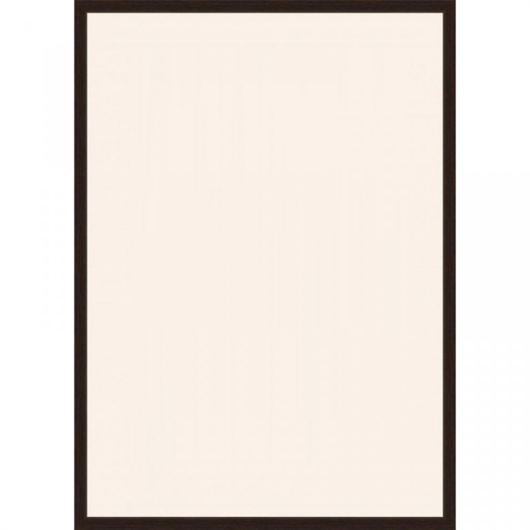 [20.8253] Wooden frame Quadro dark brown - A2