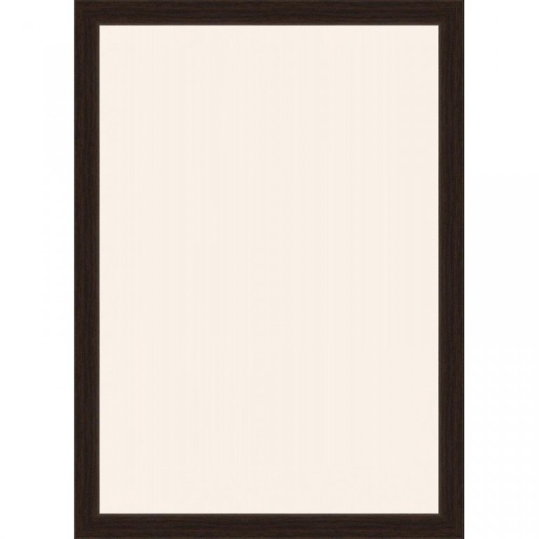[20.8251] Wooden frame Quadro dark brown - A4