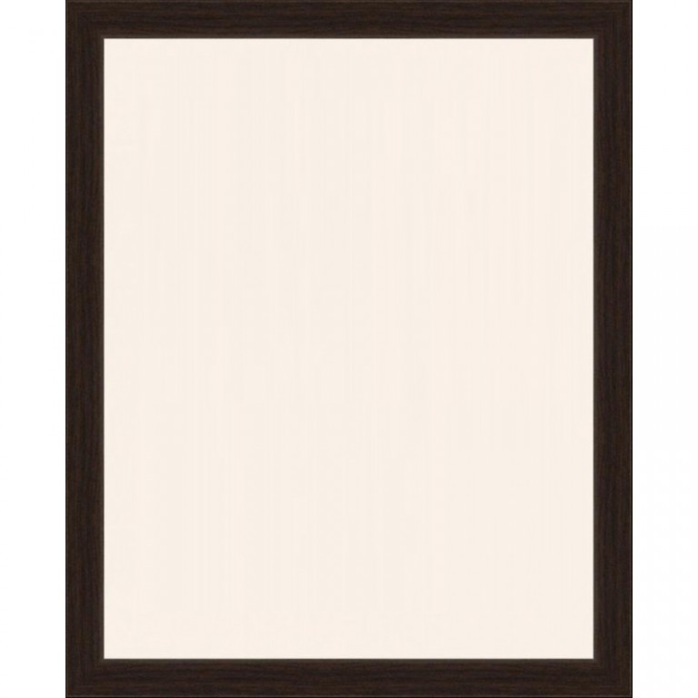 [20.8255] Wooden frame Quadro dark brown – 20x25cm